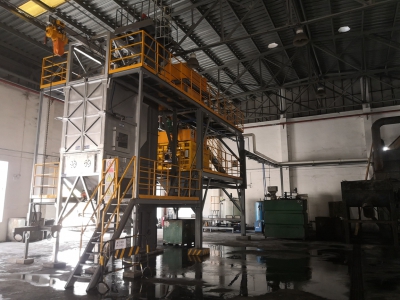 飞灰固化处理设备有显著的先进性